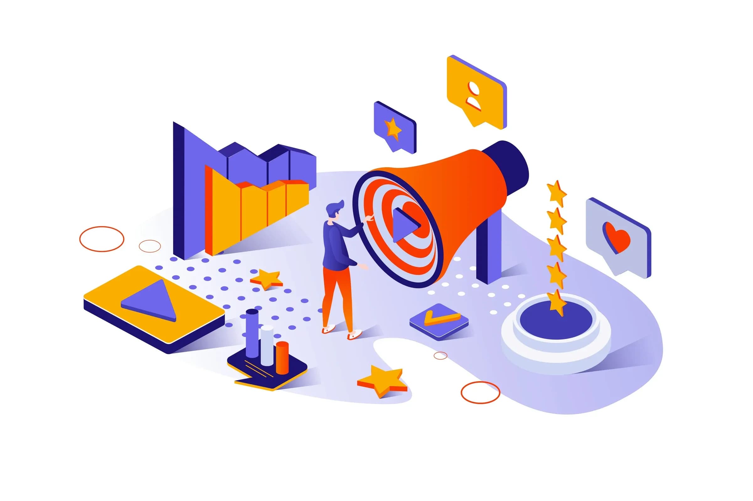 Illustration: Online-Marketing
